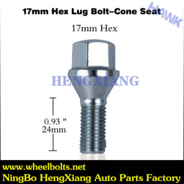 17 มม.หกเหลี่ยม Lug Bolts