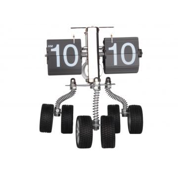 Carro de três rodas Flip Clock