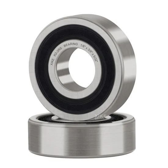 Double Rubber Seal R2 2RS Deep Groove Ball Bearings 1/8x3/8x5/32 Inch