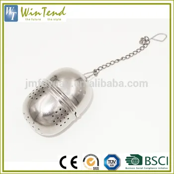 High quality tea ball infuser round stainless steel strainer for tea
