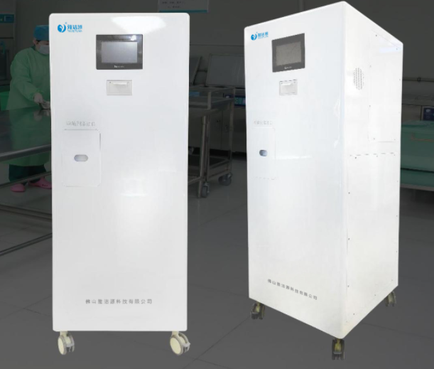 Generatore di trattamento delle acque per l'acido ipocloroso ospedaliero
