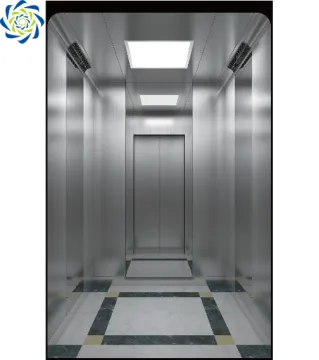 1350kg Gearless Motor MRL Passenger Elevator Lift