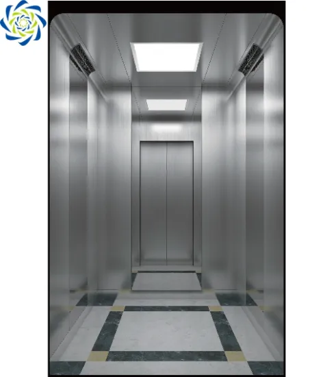 1350kg Gearless Motor MRL Passenger Elevator Lift