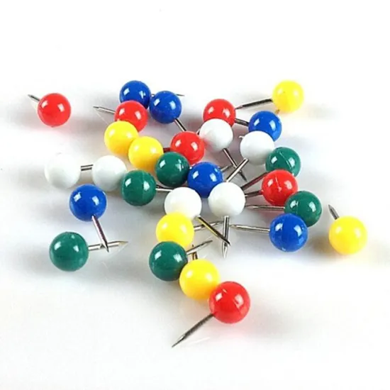 Hot Sale Fashion Push Pins for Cork Boards and Displays