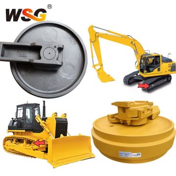 Kobelco Bagger Idlers: SK17 SK25SR SK35SR-2 SK042 SK45 SK50SR SK70 SK015 SK35SR SK100