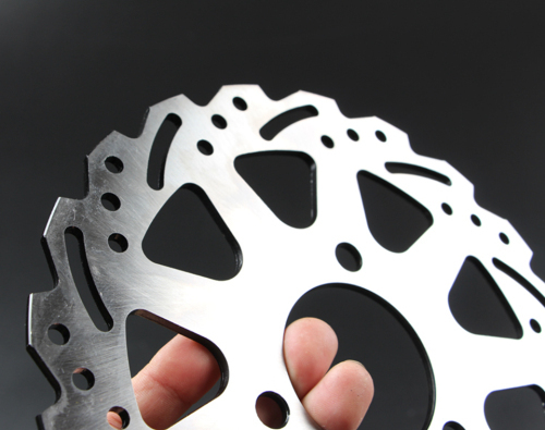 Universal 3 holes Stainless steel Hole to hole 7cm Outside diameter 220/260mm Floating discs Rapid cooling motorcycle brake disc