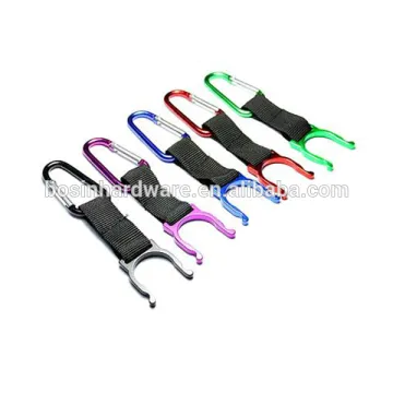Fashion High Quality Metal Bottle Holder Carabiner Keychain