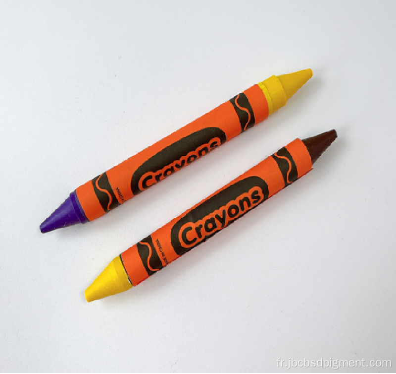 Crayons à double extrémité en deux couleurs pour enfants