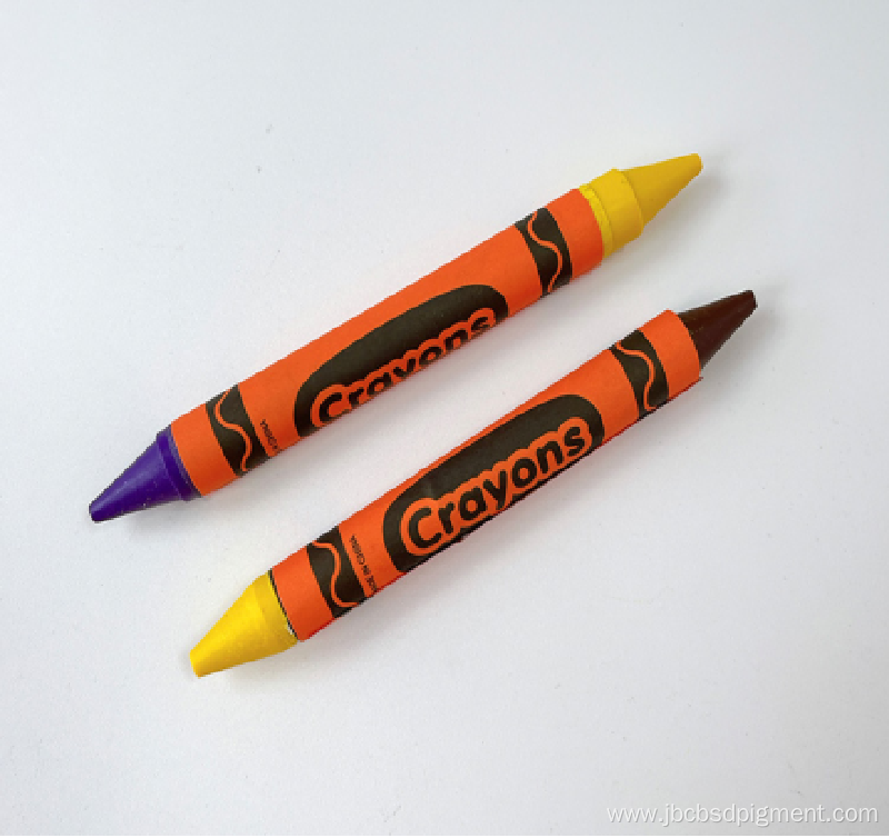 Two-color double-ended crayons for kids