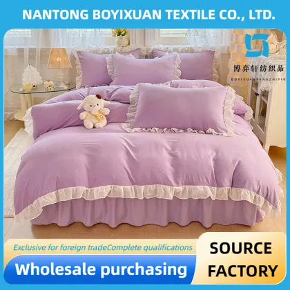 Purple Grape Lace Pure Color quilt