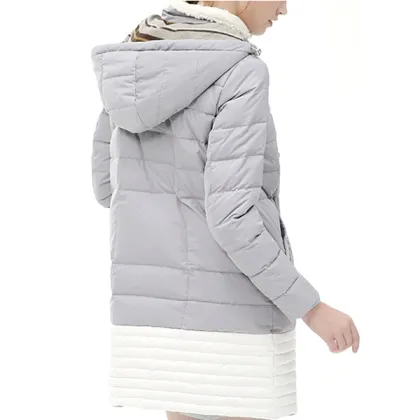 Fashionable Long Style Custom Snow Jacket