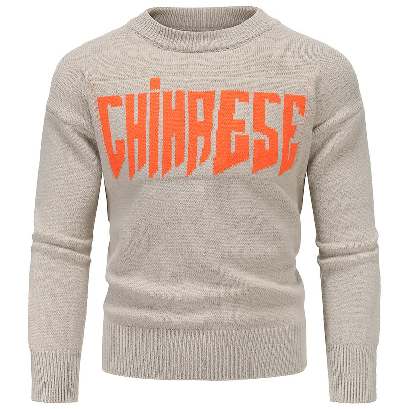 Herrenherbst- und Winter -Sweatshirt warme Pullover