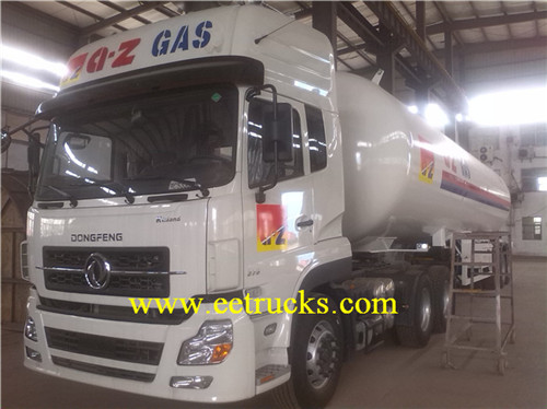 58.5cbm Tri-Axle Lpg Semi Trailer Tanks