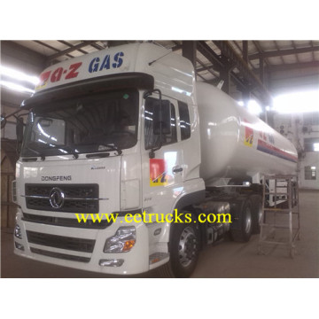 58.5cbm Tri-axle LPG Semi Trailer Tanks