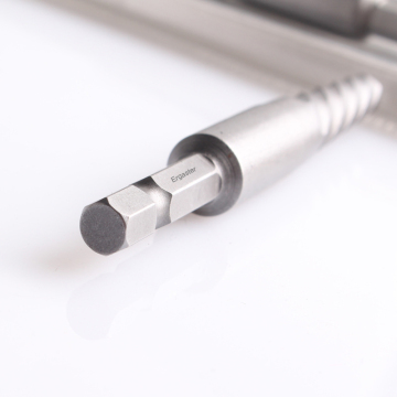 5PCS Hex Shank Spiral Flute Screw Extractor