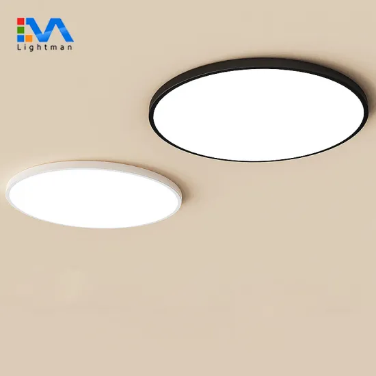 48W 500mm Surface Mounted Round LED Panel Light - 20mm Thickness