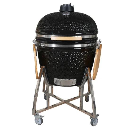27-29 Inch Charcoal Outdoor BBQ Grill - Auplex Kamado Grill with Low Smoke