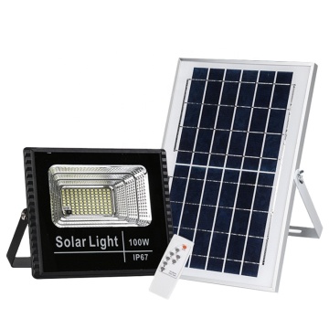 100W/200W SMD2835 Solar LED Flood Light - Waterproof & Remote Control