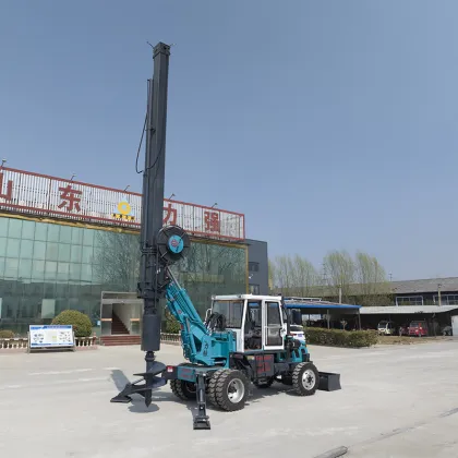 SDLQ 20m Helical Pile Driver: Sheet Pile Driver and Crawler Pile Driver for Construction