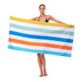 Serviette de plage en microfibre personnalisée