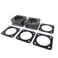 oval black rubber seals NBR silicone gasket