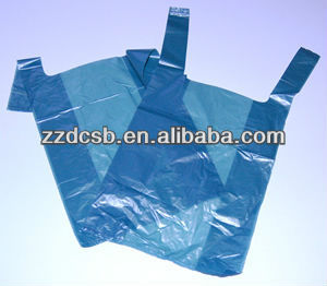 Plastic HDPE T-shirt Garbage Bag