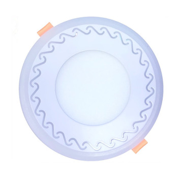 Round Double Color Lace LED Ceiling Light SMD2835 High Quality