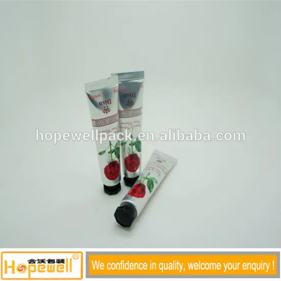 Empty hand cream tubes cosmetic packaging ABL/PBL aluminum plastic laminated face cream tube