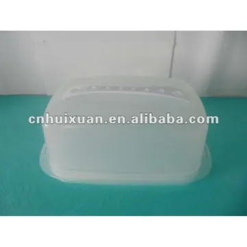 clear plastic cheese keeper with hander