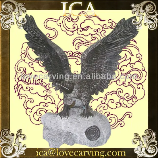 ICA,eagle carvings
