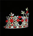 6 inci Ruby AB berwarna Diamond Crown Crown