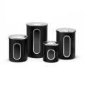 Set of Black Storage Bin with Black Color