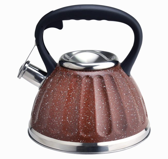 Marble tea kettle with Aluminum capsulated bottom