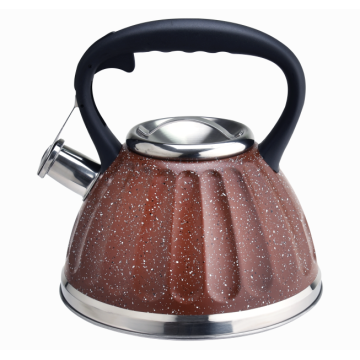 Marble tea kettle with Aluminum capsulated bottom