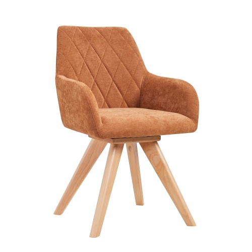 Fabric Modern Accent Arm Chairs Accent Chair Swivel