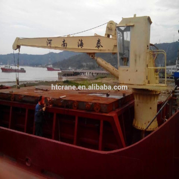 marine deck hydraulic crane ship crane