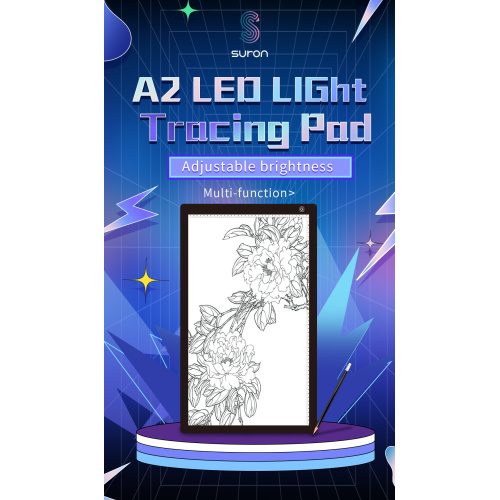 Suron A2 크기 LED 추적 라이트 박스