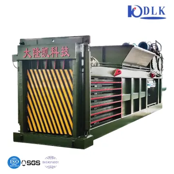 Automatic Baling Waste PET Bottles Horizontal Baler
