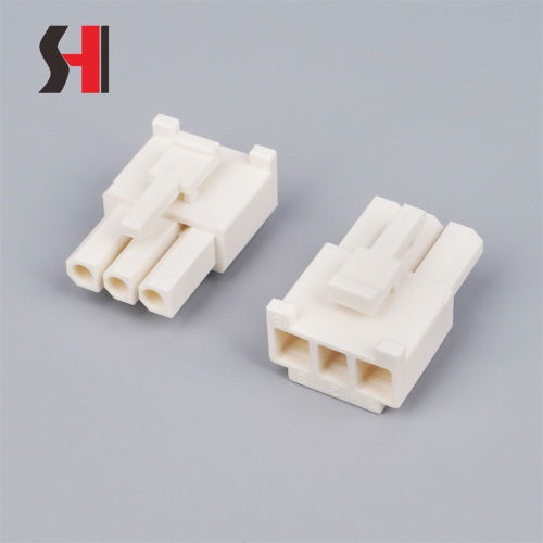 Conectores de terminal UL94V-0 de 3 pólos e 4,8 mm