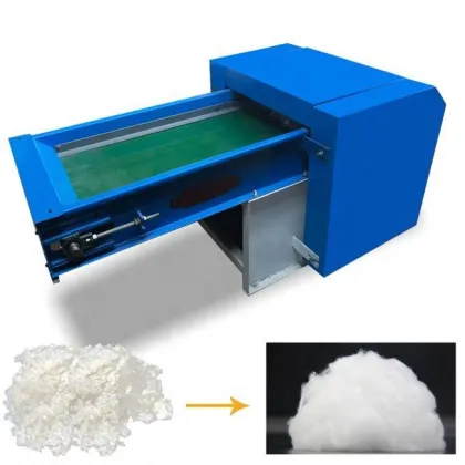 Fiber Opener Machine: Recycle Wool and Cotton Wadding Making Machine
