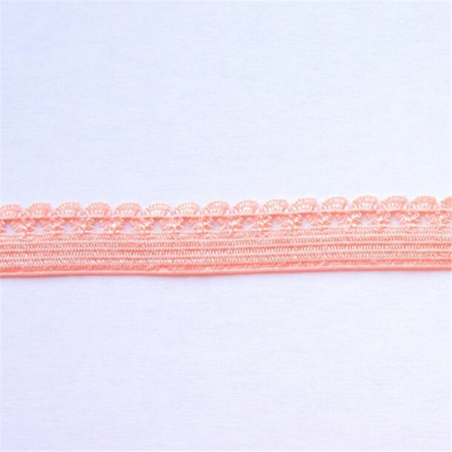 OEM Polyester Ruffle Edged Elastic Trim Band