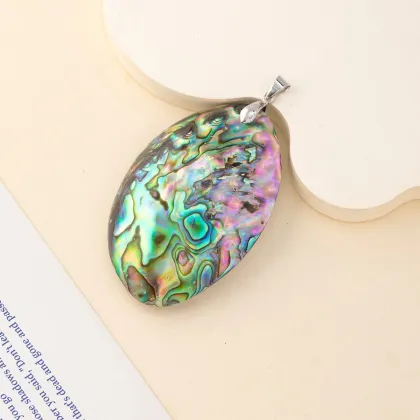 Handmade Natural Fashion Jewelry: Crystal Crafts & Abalone Shell Pendants