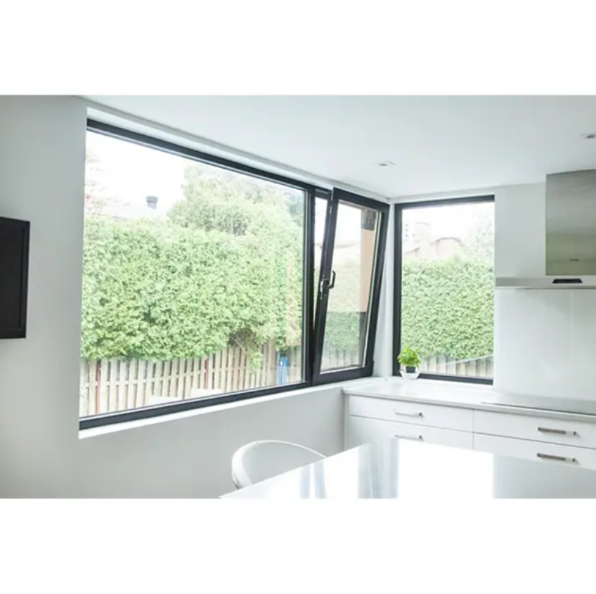 Aluminum tilt and turn windows