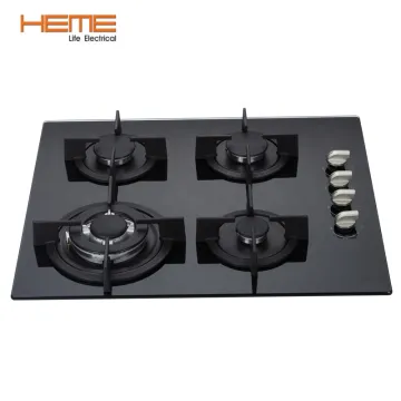 24 Inch Gas Cooktop 4 Burner Built-in Cooker Hob PGR6041G-ACB