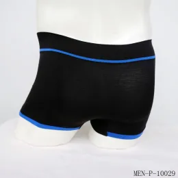 Plain Men Boxer Shorts Free Sample Seamless Underwear