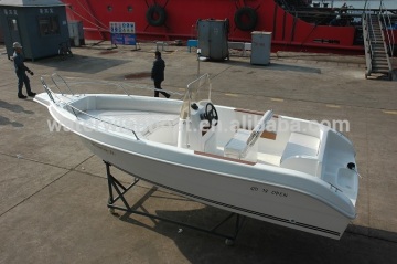 waterwish QD 18 OPEN fiberglass outboard engine boat