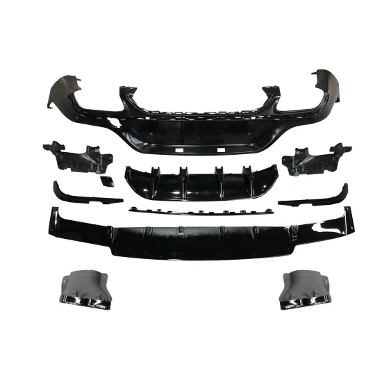 2020 GLC Coupe Modified GLC63s Diffuser Exhaust Pipe for Benz GLC