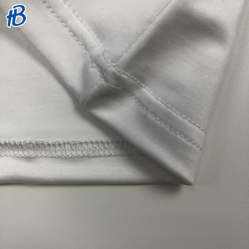 custom logo white slim fitted polo shirts