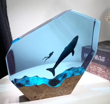 High-Quality Crystal Clear Epoxy Resin for River Tables and Deep Casting