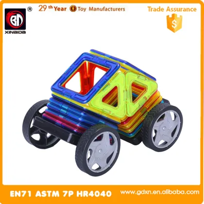 New magnetic tiles factory wholesale magnetic block 40 PCS